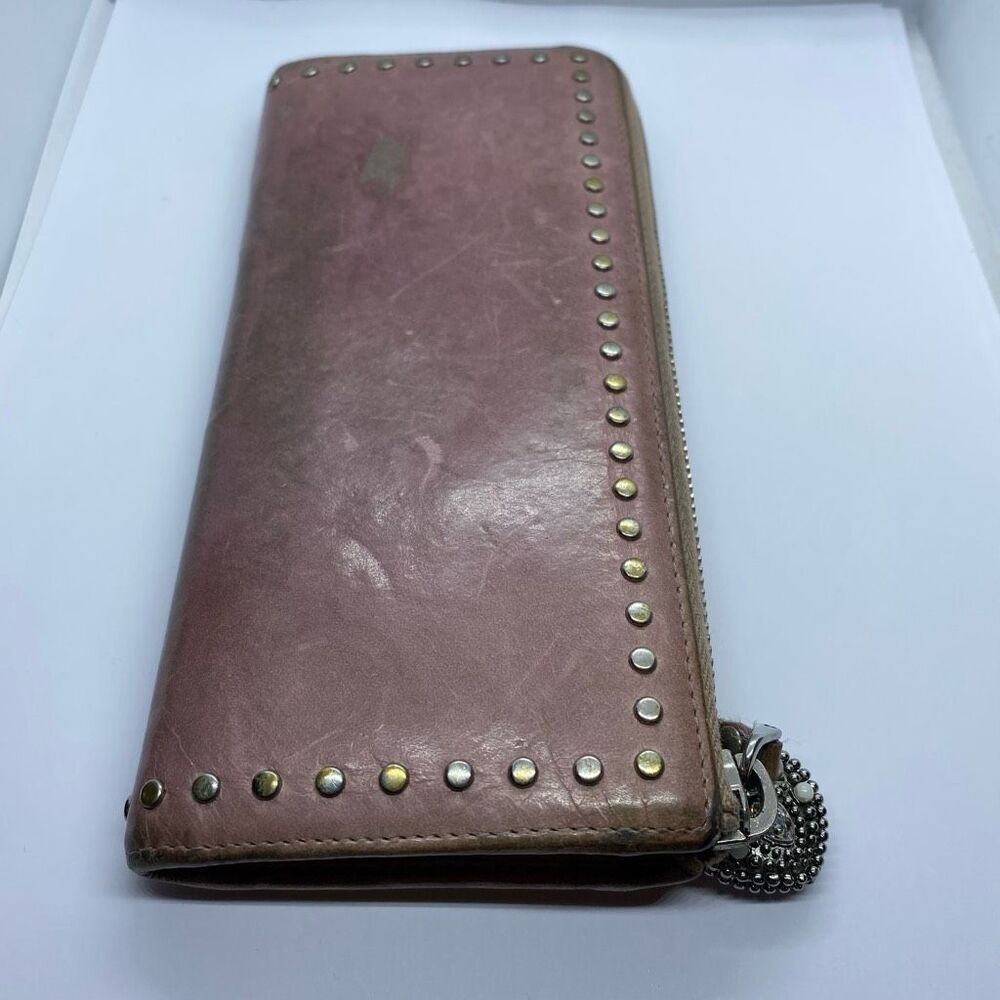 **Flaws** Authentic Miu Miu By Prada Pink Leather… - image 4